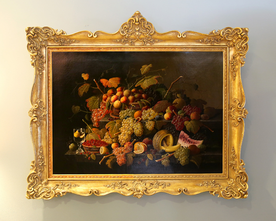 PHOTOS PROVIDED The Meadows, A Park Home Personal Care Community, will host a Holiday Open House from 11:30 a.m. to 3:30 p.m. Sunday at 2160 Warrensville Road, Montoursville. Shown are two still lifes by Severin Roesen, which will be on display at the event.